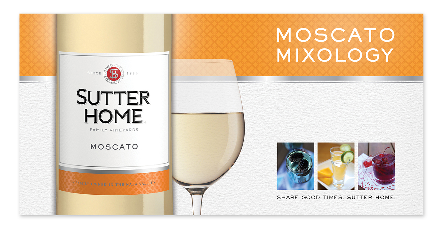 Sutter Home Moscato Mixology